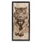Stupell Industries Fierce Tiger Baring Teeth Framed Floater Canvas Wall Art Design by Andrew Cooper